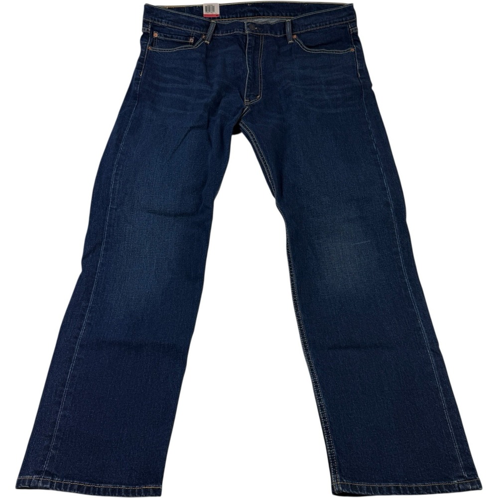 Levi's 505 Blue Jeans 42x32 NWT Regular Fit Stretch Denim 5-Pocket Classic